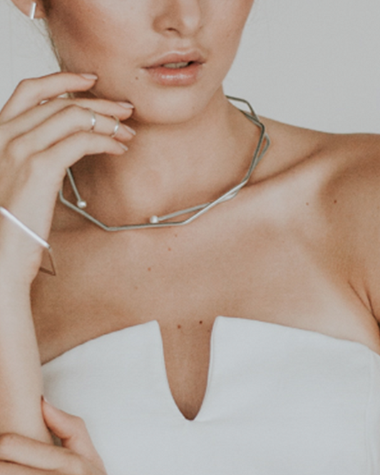 HPT - Gargantilla en plata .925 - Dinur Estudio de Joyería
